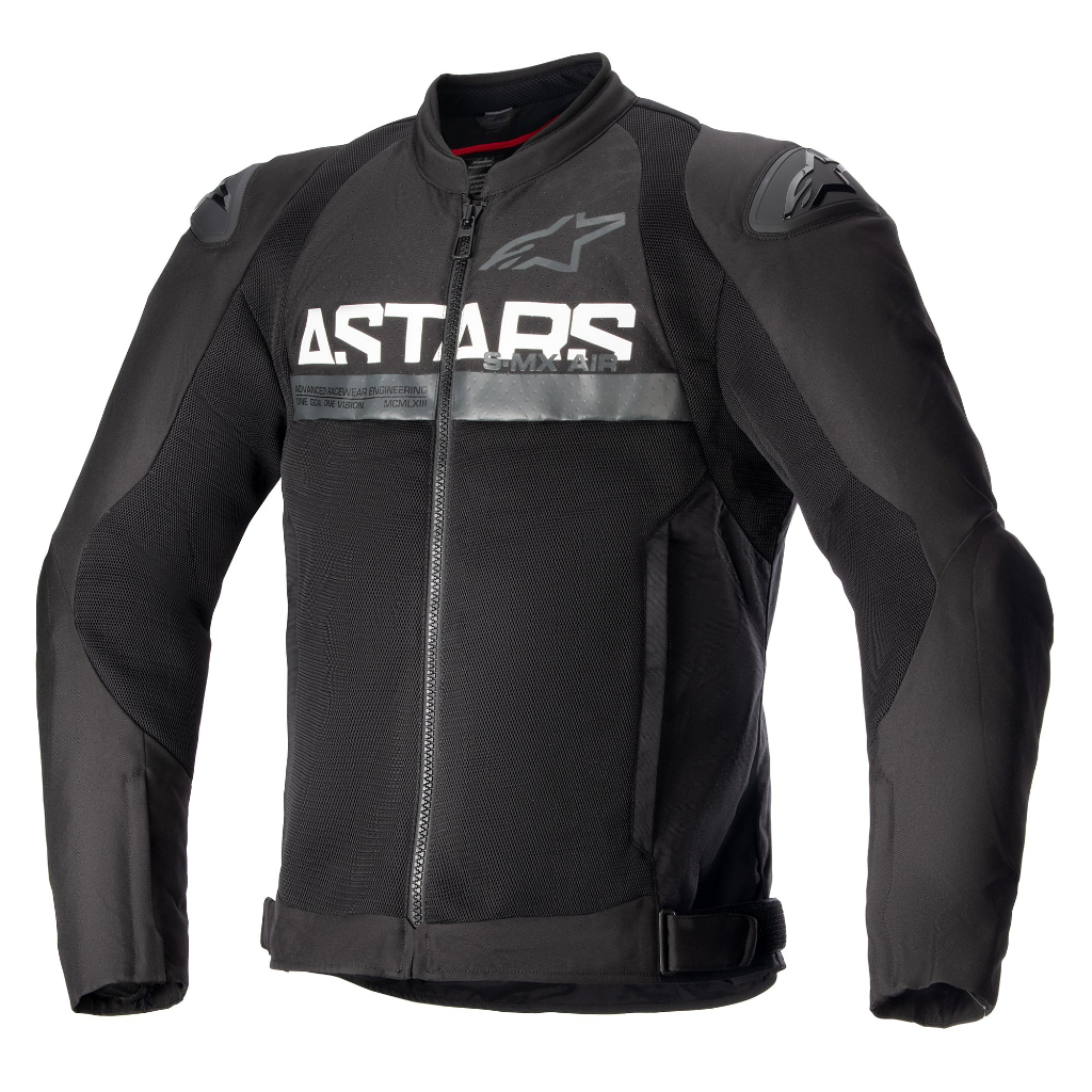 【德國Louis】Alpinestars SMX Air 摩托車騎士防摔衣外套 黑色A星夏季網眼護具夾克編號301118