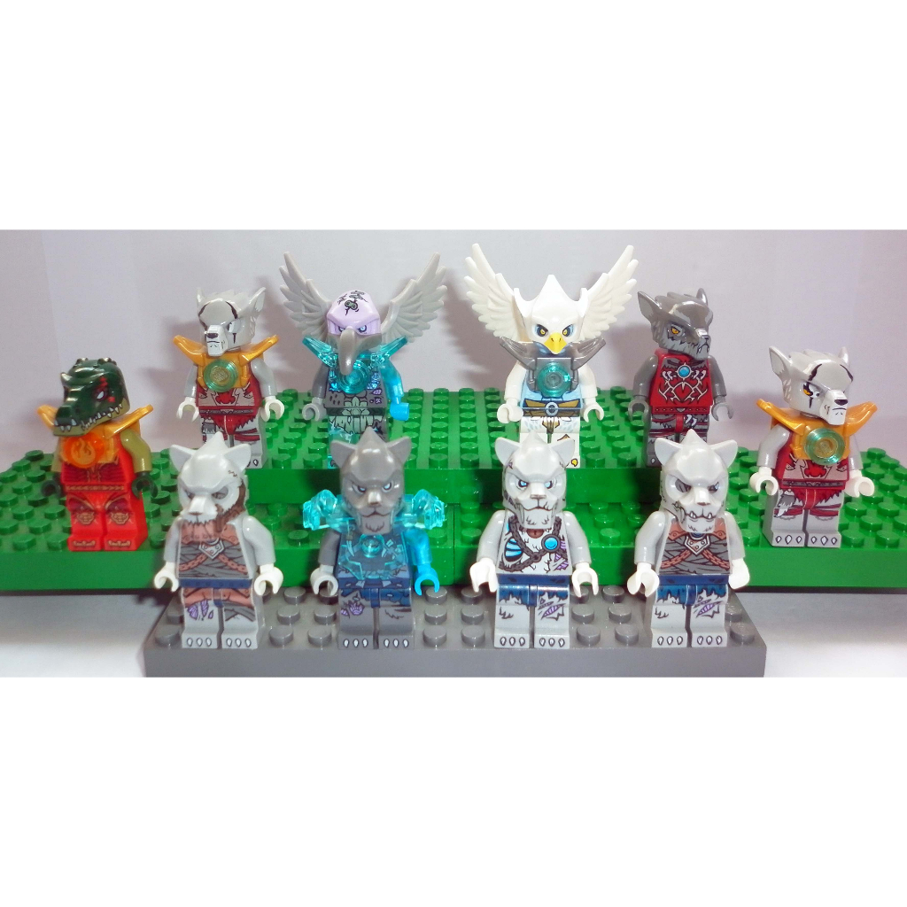 LEGO 樂高 絕版 神獸傳奇 CHIMA 人偶 X10