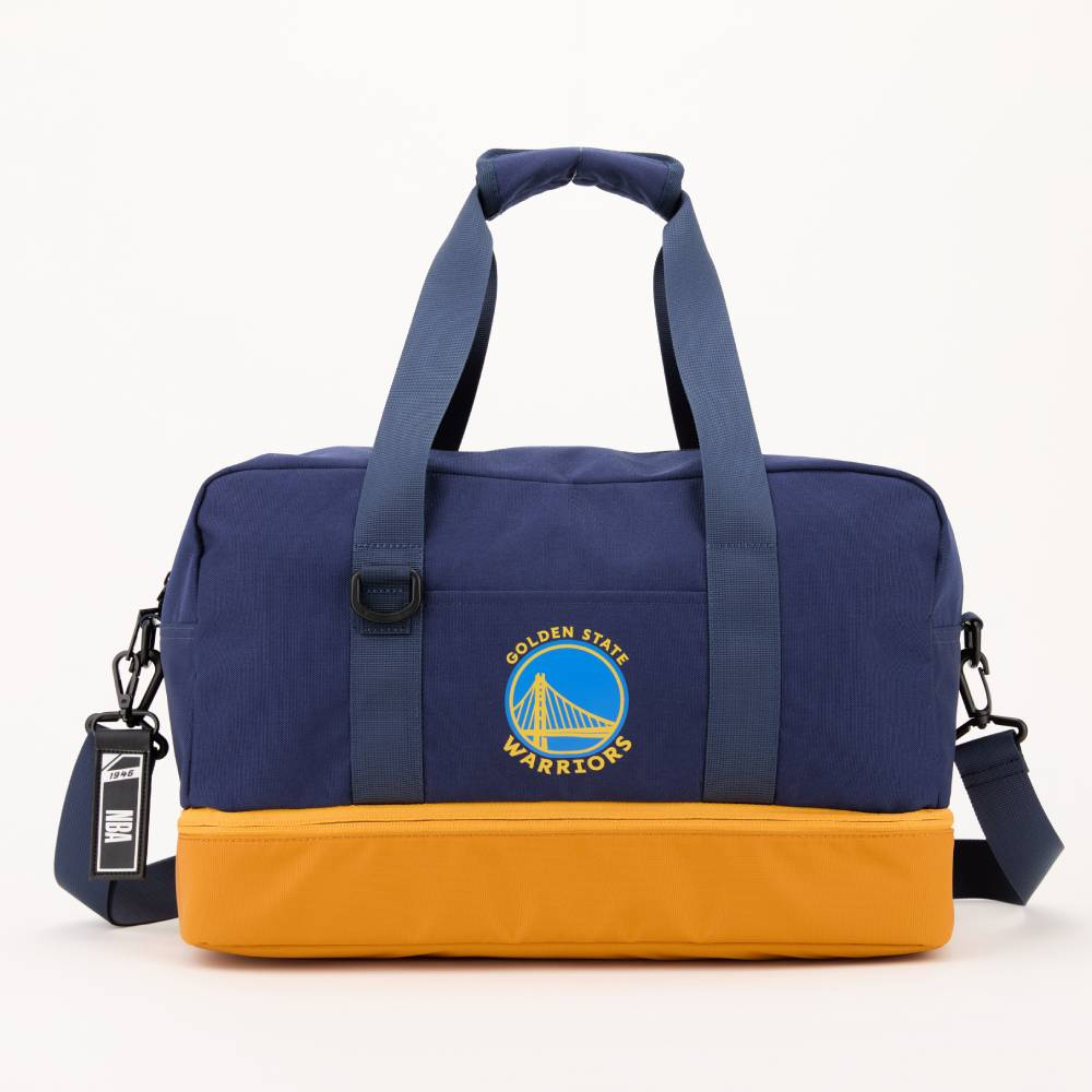 NBA 輕便 手提側背兩用 旅行袋 勇士隊 3325170980 深藍