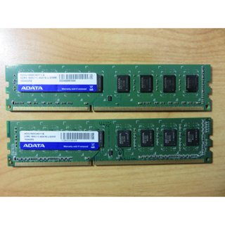 D.桌上型電腦記憶體- ADATA 威剛 DDR3-1600雙通道 4G*2共 8GB不分售 直購價130