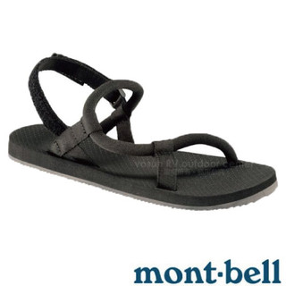 【MONT-BELL 日本】自動調校織帶涼鞋 LOCK-ON.拖鞋/防滑鞋床.後跟可調.EVA鞋底 黑 1129475