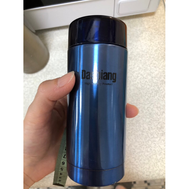 二手 隨身保溫瓶(藍色款/約200ml) 保溫瓶