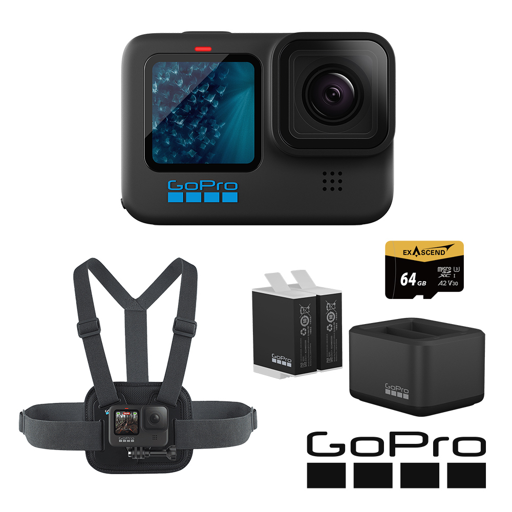 【GoPro】HERO 11 Black 套組 玩樂續航套組 CHDHX-111-RW 正成公司貨