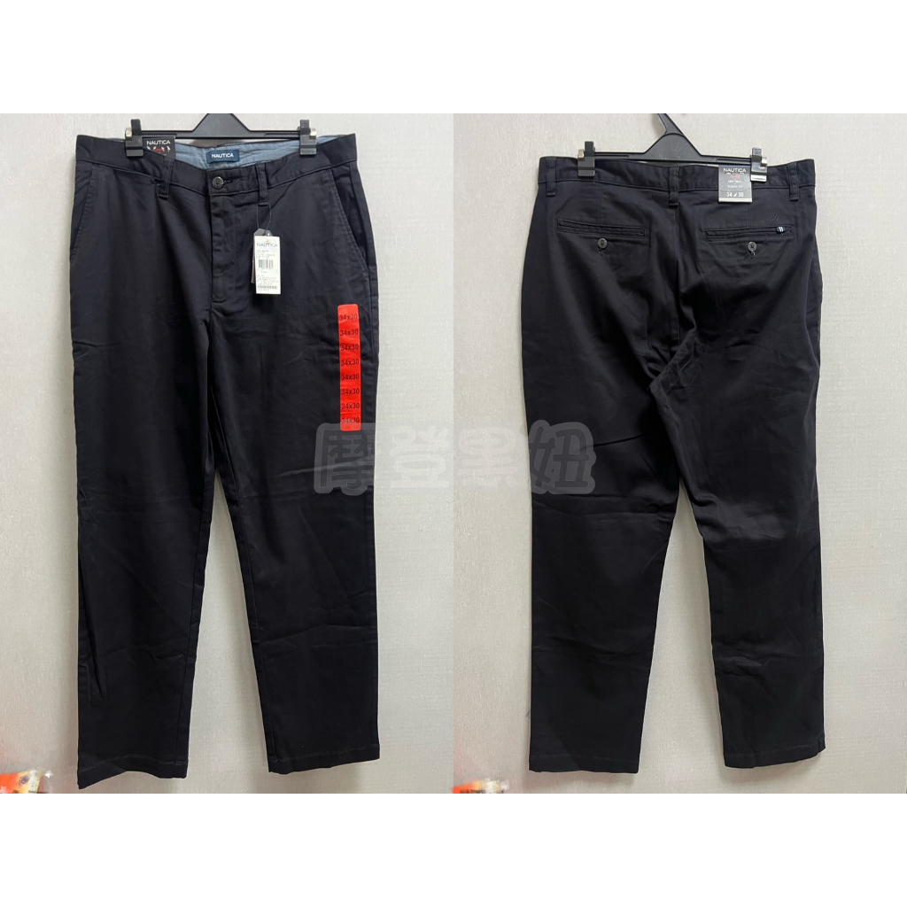 💃摩登黑妞💃  Nautica Stretch deck pants 男長褲 休閒褲 #1224410