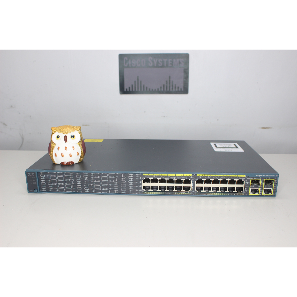 Cisco WS-C2960+24TC-S Cisco 2960 24 Port 10/100 Network Swi