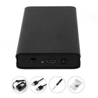 USB3.0移動硬碟盒 臺式機3.5寸 鋁合金 USB轉SATA串列埠 硬碟外殼