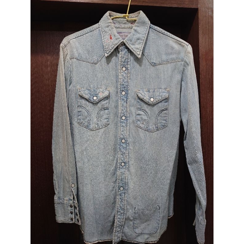 Blue Blue 牛仔襯衫 木村拓哉 飆風引擎 Engine Hollywood Ranch Market HRM