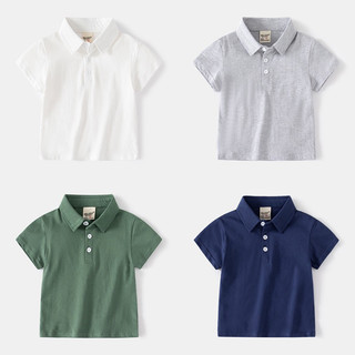 台灣現貨-純色polo衫 兒童polo衫 童裝polo衫 童裝夏天 童裝春秋 童裝領子 童裝短袖