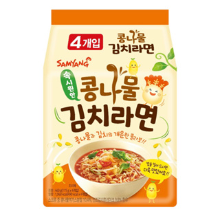 🇰🇷韓國代購🇰🇷 SAMYANG 三養 黃金豆芽泡菜風味泡麵 4入 韓國拉麵
