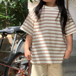 [臺灣出貨]童裝實拍｜自留款｜2色｜男童街頭條文圓領短袖上衣｜女童 小童 中大童 短袖上衣 T恤 110-150