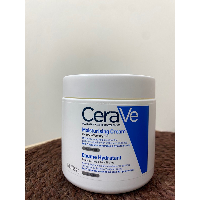 CeraVe 適樂膚 長效潤澤修護霜 454g 1入(開封未使用)