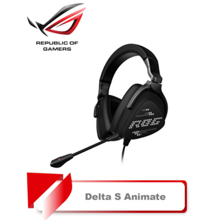 【TN STAR】ROG Delta S Animate 電競耳機/Soundwave燈光/AniMe Matrix顯示