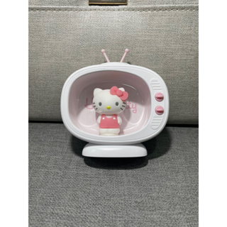 Hello Kitty 迷你 電視機 造型 小夜燈 夜光燈 夜燈 桌燈 小夜燈 擺飾品 名創優品 MINISO