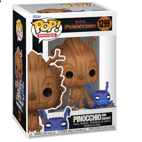 FUNKO POP 1299 小木偶&amp;蟋蟀 PINOCCHIO 皮諾丘 木偶奇遇記 收藏 公仔