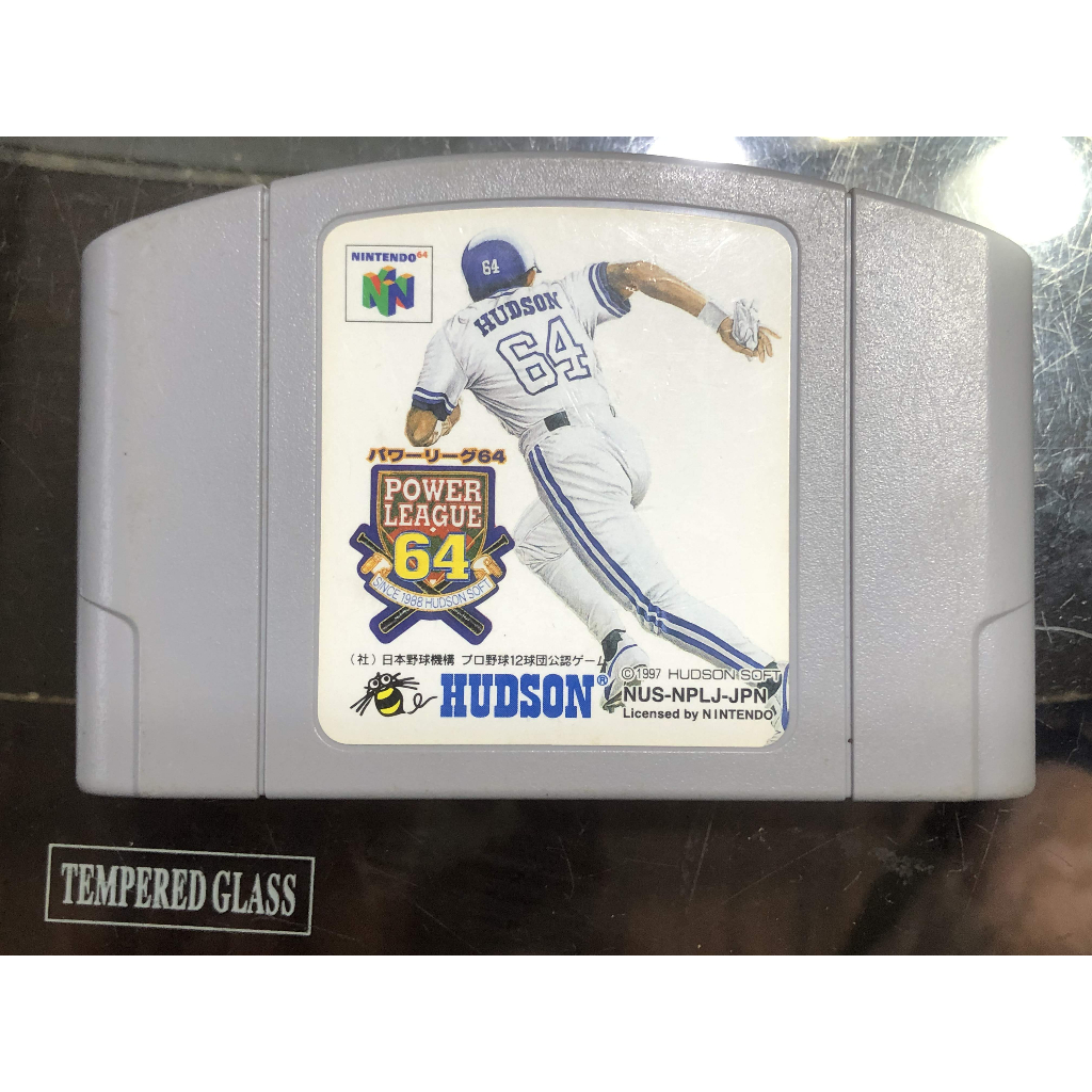 現貨土城可面交正版N64 N64日版遊戲-N64 超級大聯盟棒球純日版卡夾.N64卡帶.N64遊戲片