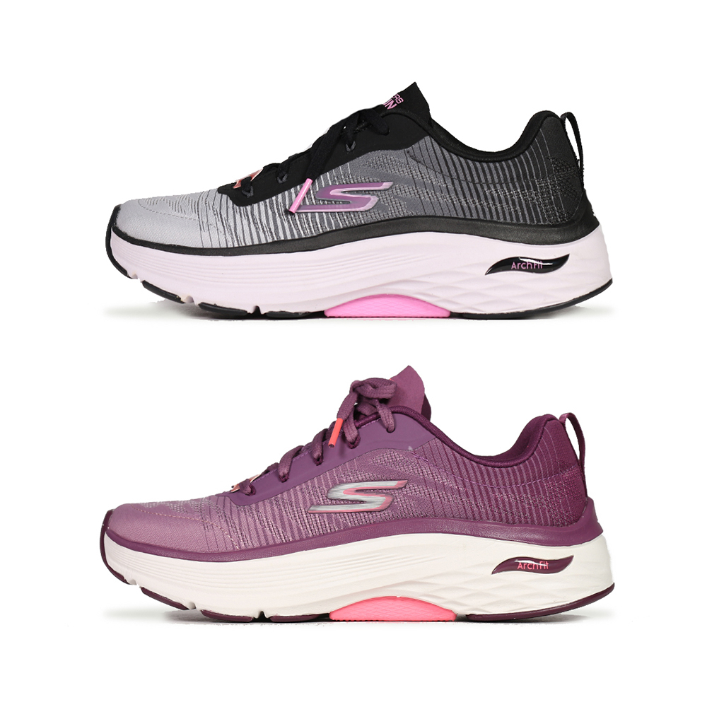 SKECHERS 女 GO RUN MAX CUSHIONING ARCH FIT慢跑鞋-128312BKPK/PRPK