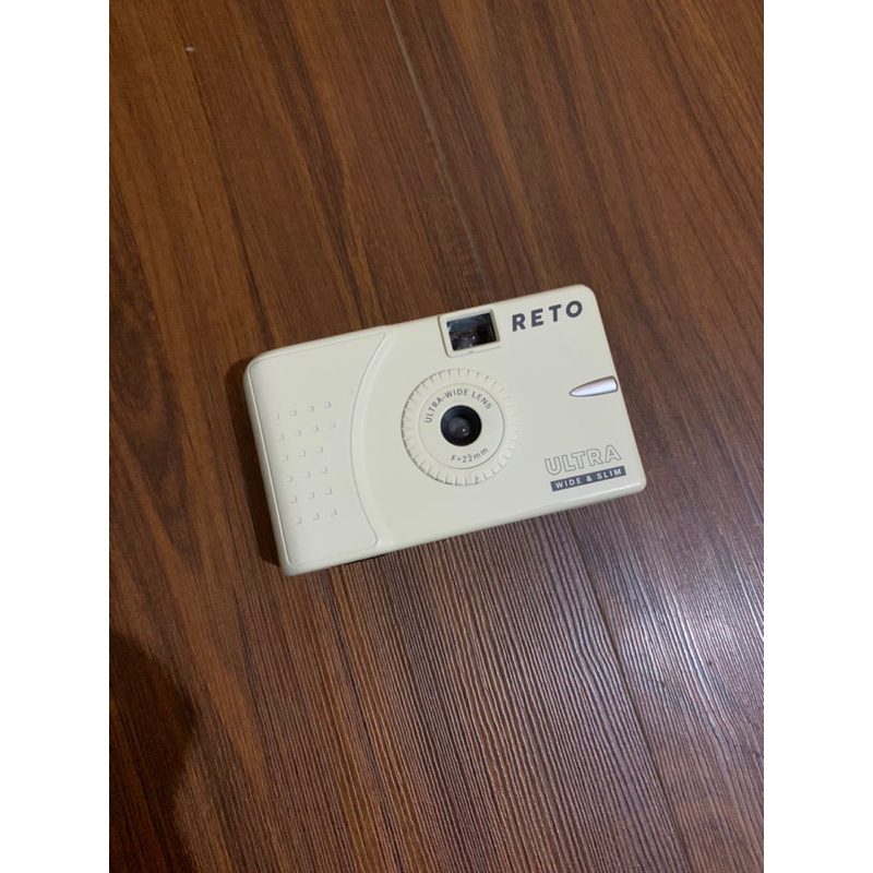 二手 RETO Ultra Wide &amp; Slim Film Camera 135超廣角底片相機（奶油白）M38