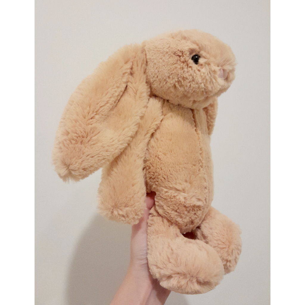 🍁二手現貨🍁 Jellycat 31cm蜂蜜黃兔兔 兔子 兔兔 黃兔 黃色兔兔 安撫玩偶娃娃抱枕(可直接下單)