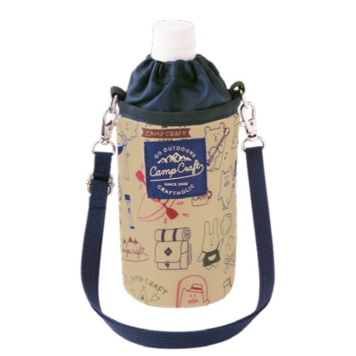 特賣出清 日本 CRAFTHOLIC 宇宙人 水壺袋 奶瓶袋 保溫瓶袋  手提束口 露營系列