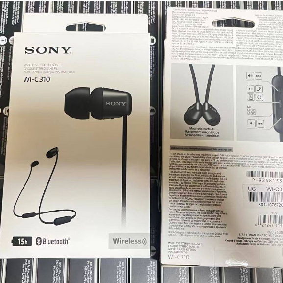 索尼 Sony WI-C310 無線入耳式耳機.藍牙耳機 運動耳機 入耳式頸掛式耳機