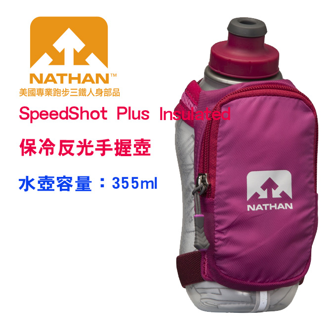 【現貨出清，售完不補】美國NATHAN-SpeedShot Plus Insulated保冷反光手握壺 NA4858