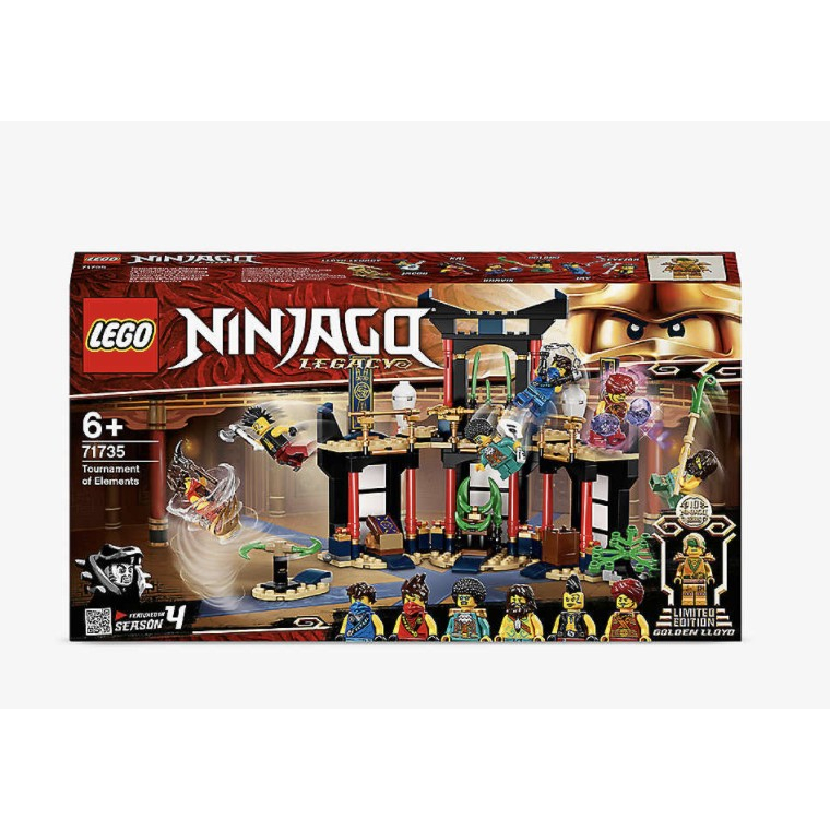 全新 現貨 LEGO 71735 NINJAGO系列 元素擂台賽 樂高