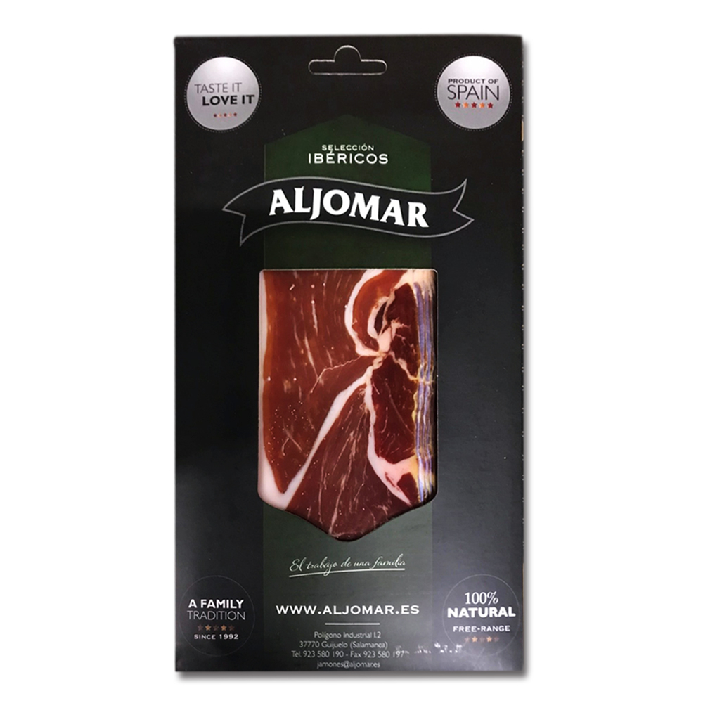 【ALJOMAR】西班牙 綠標伊比利火腿切片 100g (效期20250102)【玩饗食庫】西班牙火腿 / 伊比利火腿