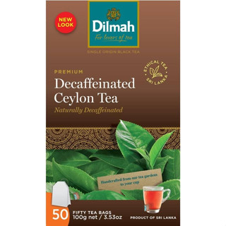 澳洲進口Dilmah 無咖啡因茶包50小包/無咖啡因紅茶/無咖啡因茶包/無咖啡因錫蘭紅茶/獨家代購