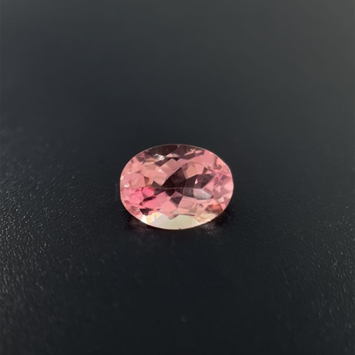 天然粉紅色碧璽(Tourmaline)裸石0.67ct [基隆克拉多色石]