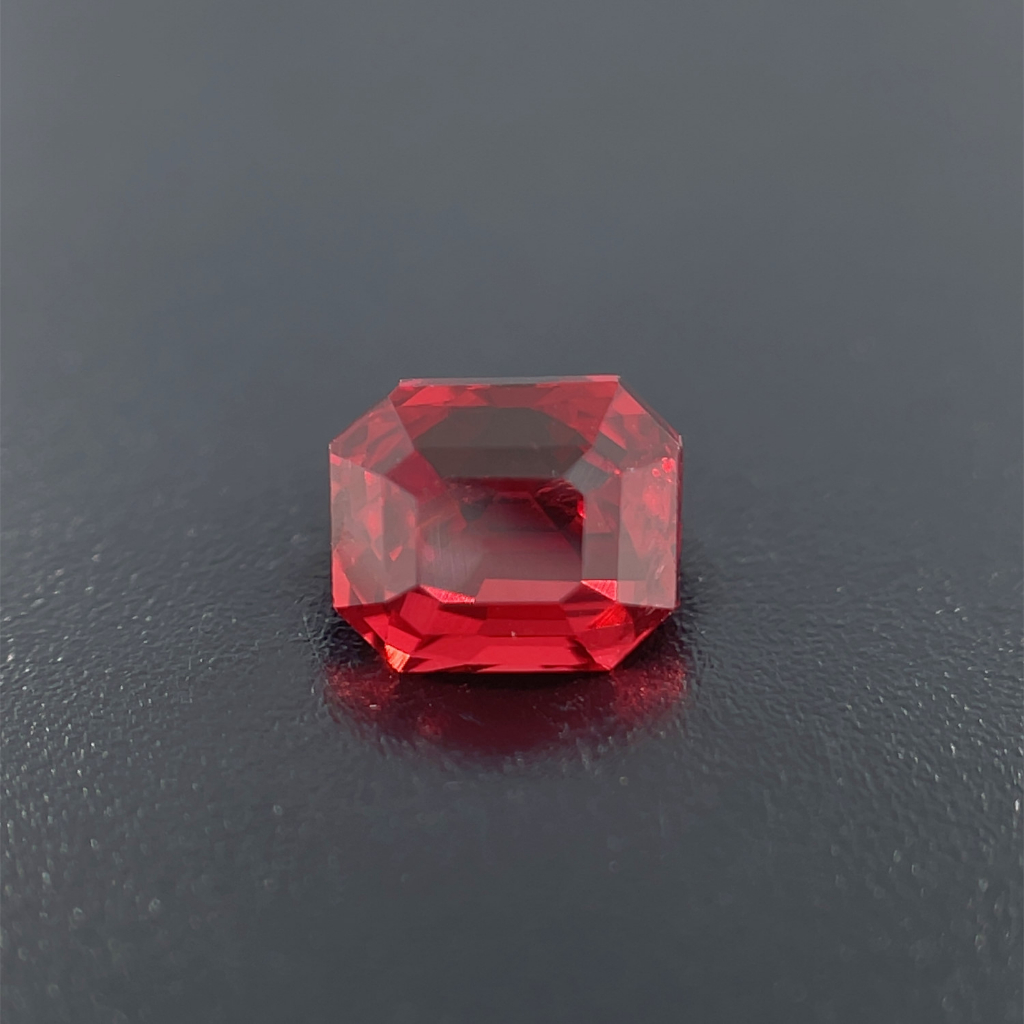 天然紅色尖晶石(Spinel)裸石1.03ct [基隆克拉多色石]