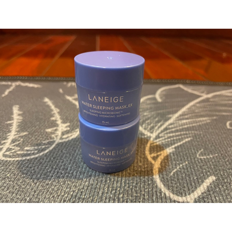 Laneige 蘭芝 水亮補濕睡眠面膜EX小樣 藍色15ml✨JN小賣場