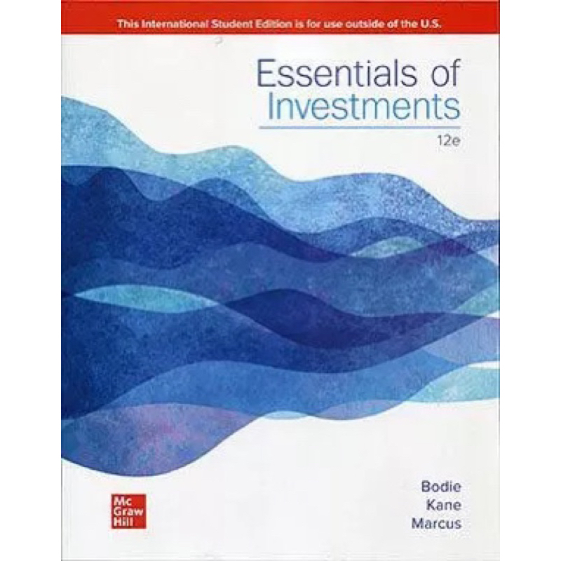 Essentials of Investments (12 Ed.)投資學