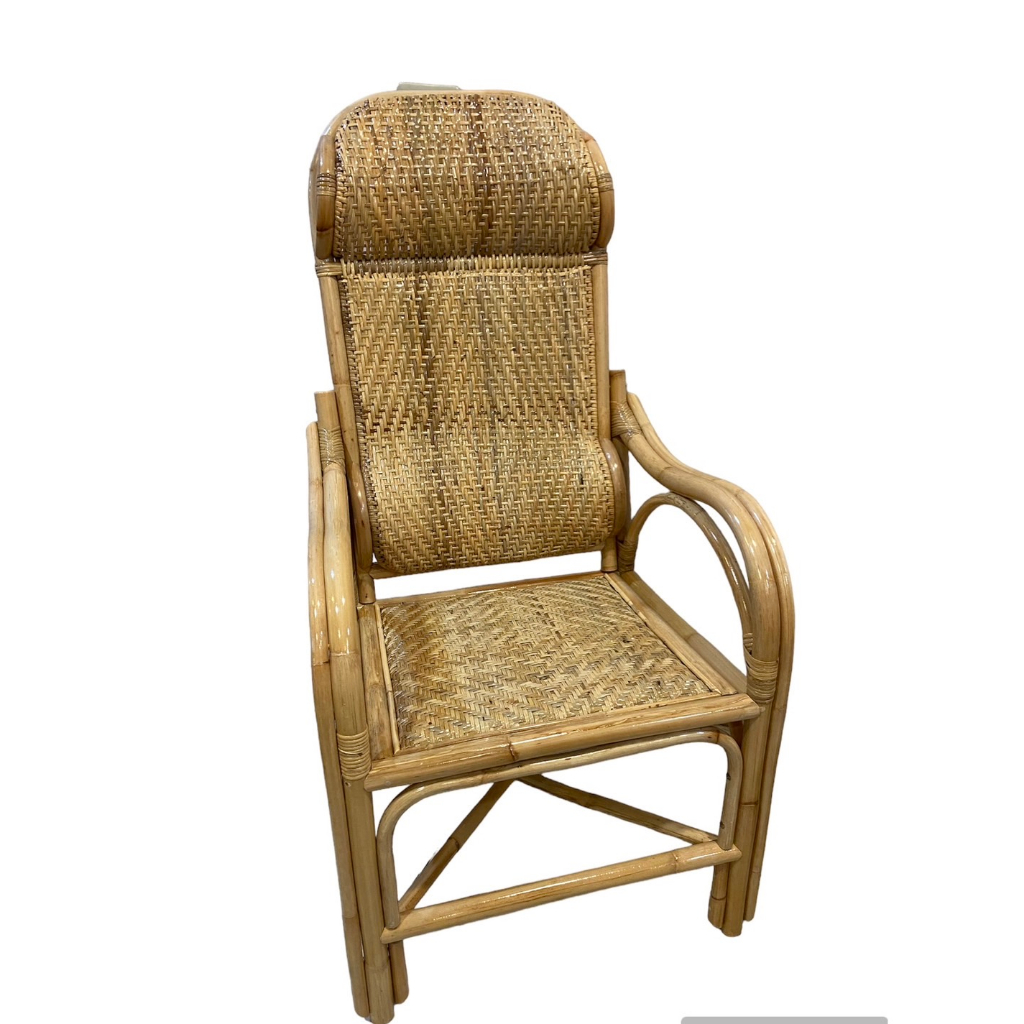【籐椅之家】原籐老人椅 天然籐皮紋路  籐製休閒椅   透氣舒適  籐家具 教師椅