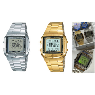 【KAPZZ】CASIO DATABANK 街頭潮流世界時間計時復刻電子錶 DB-360 DB-360-1A