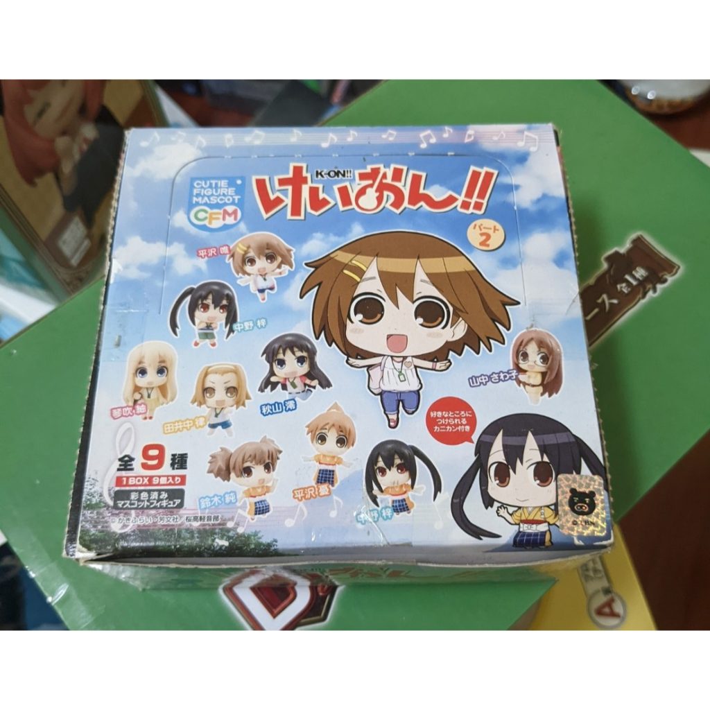 現貨 日版 CFM megahouse 百萬屋 K-ON 高校輕音部 輕音少女 盒玩 小公仔 梓喵 小唯 吊飾 全9款