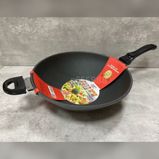 米雅可 MIYACO遠紅外線陶磁不沾炒鍋 33cm 36cm 39cm (無蓋）不沾鍋 炒菜鍋 鍋子 臺灣製造