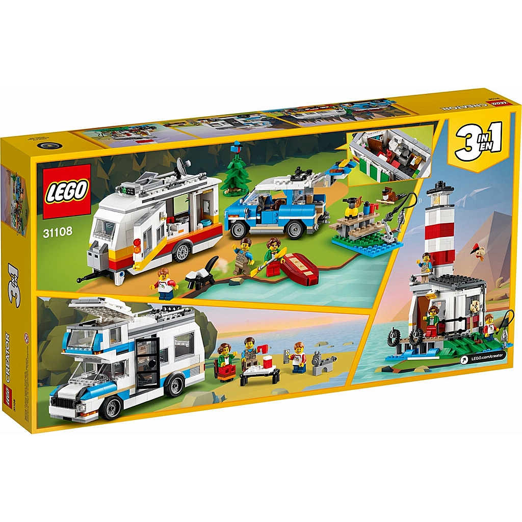 [樂享積木] LEGO 31108 家庭假期露營車