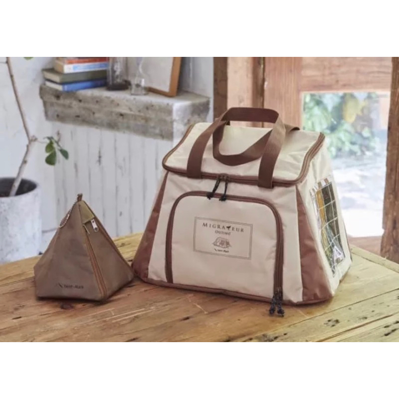 日雜附錄  Tent Mark Design多用途收納包 戶外收納 露營美學 餐具袋 野餐包 玩具收納 化妝包 2件組