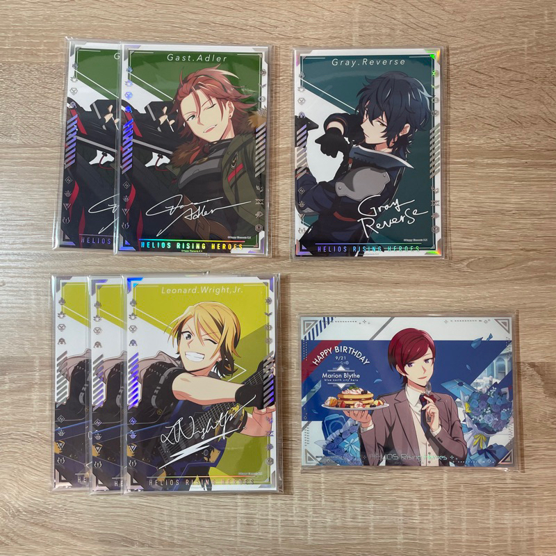 エリオスR HELIOS Rising Heroes 相卡 一周年相卡 生日相卡