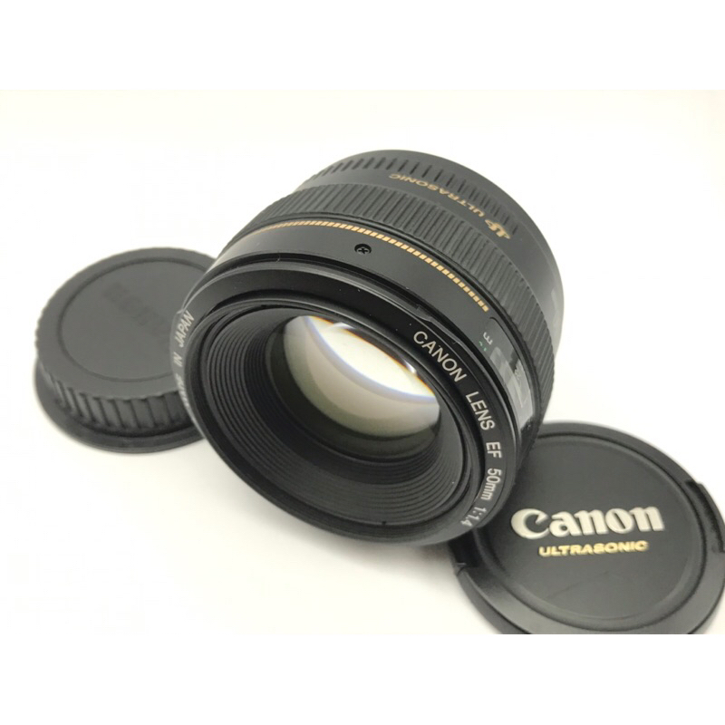 【挖挖庫寶】佳能 CANON EF 50mm f1.4 USM  大光圈人像鏡頭 自動對焦功能故障 中古瑕疵品