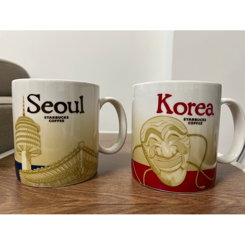 星巴克城市杯icon大杯～韓國首爾一組