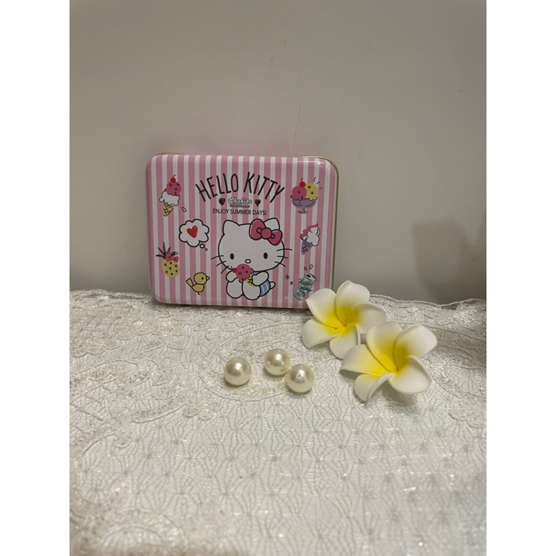 日本SANRIO-Hello Kitty粉紅糖果盒、小物收納盒