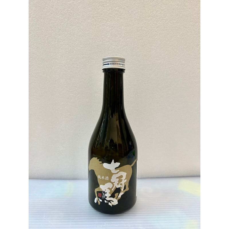 日本酒 簸上正宗純米七冠馬 0.3L「空酒瓶」