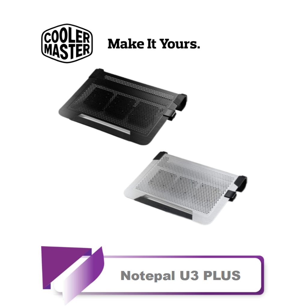 【TN STAR】Cooler Master Notepal U3 PLUS 全鋁散熱墊