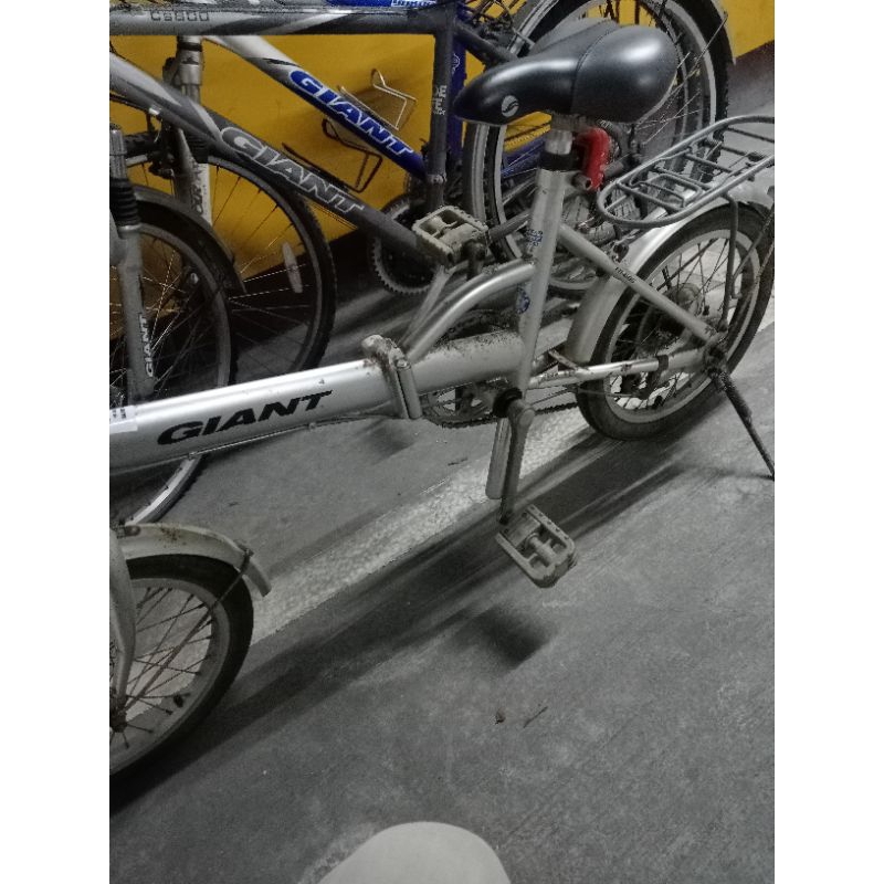 捷安特12吋摺疊腳踏車 折疊腳踏車 輪胎煞車功能正常