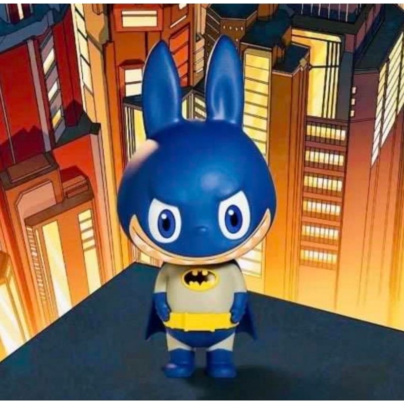 labubu batman 蝙蝠俠 藍色 初代 原色 zimomo