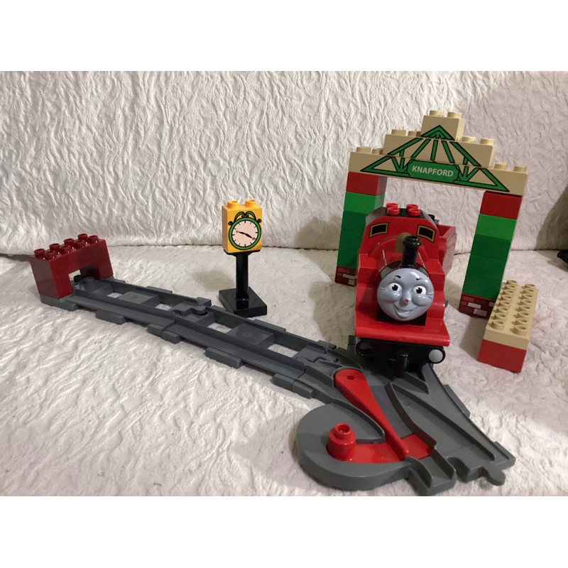 二手 樂高 得寶  湯瑪士小火車 James at Knapford Station 5552 Lego Duplo