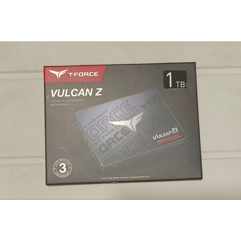 TEAM 十銓 T-Force Vulcan Z S 火神 Z 1TB NAND 2.5吋 SSD固態硬碟