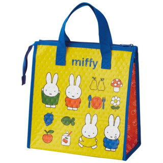 【現貨】日本 正版 Miffy 米飛兔 米菲兔 不織布 方形 保冷袋 便當袋｜小鶴日貨