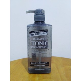 無矽靈 日本🇯🇵洗髮精 熊野TONIC酷涼雙效洗髮精550ml